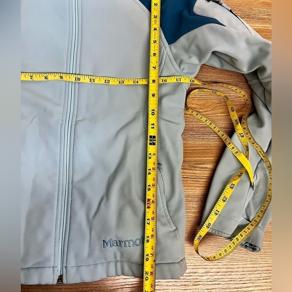 MARMOT Blue Micro Fleece-lined Jacket - Size M - Picture 9 of 9